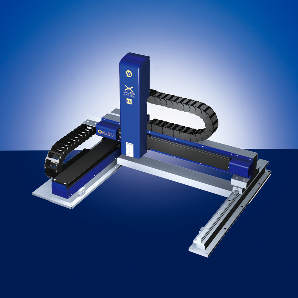 Robot de but général modèle CROSSMASTER SX perpendiculairement pour le dans la ligne