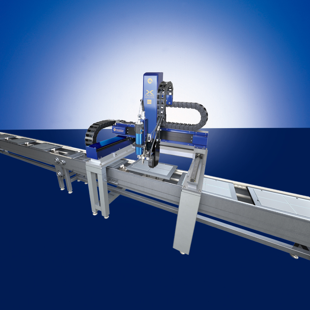 Robot de but général modèle CROSSMASTER SX perpendiculairement pour le dans la ligne